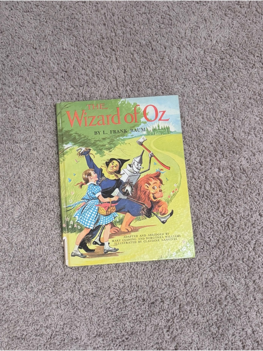 L. Frank Baum The Wizard of Oz Grosset & Dunlap 1962 Hardcover Illustrated